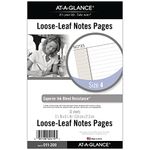 Day Runner Undated Planner Notes Refill, 5.5 x 8.5 Inches (011-200),White-Cream