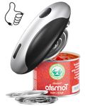 Bearwind Rechargeable Electric Can Opener - Smooth Edge, One-Touch Automatic Can Opener for Seniors & Arthritis, Hands-Free Can Openers for Kitchen, Type-C Fast Charge, Compact Portable Can Openers