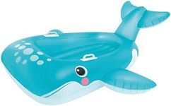 Intex Whale Pool Inflatable Ride-On, Blue, 1.68 m x 1.4 m