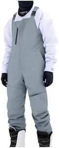 Sblioda Ski Bibs Mens Mens Snow Bibs Waterproof Insulated Overalls With Zipper Pockets Adjustable Straps Winter Thermal Snowboarding Pants Gray
