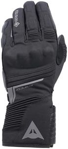 Dainese Men's Funes Gore-Tex Winter Motorcycle Gloves, Padded, Non-Slip, Knuckle Protectors, Touchscreen, Black, L