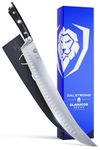 DALSTRONG Butcher Knife - 14 inch - Gladiator Series Elite - Cimitar Breaking Knife - Forged High-Carbon German Steel Kitchen Knife - Razor Sharp - Sheath Included - NSF Certified