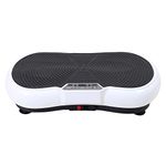 iBest Vibration Plate Exercise Machine with Resistance Bands, Whole Body Vibration Workout Machines for Home and Gym