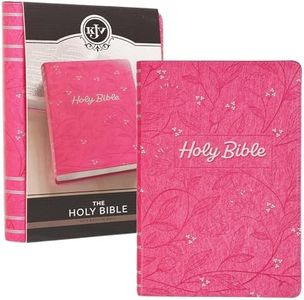 KJV Holy Bible, Gift Edition King James Version, Faux Leather Flexible Cover, Pearlized Cherry (KJV Gift Editions)