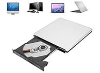 Blu Ray Player for PC, USB3.0 Blu Ray, External Optical Drive Disc Burner DVD CD BD Writer Recorder