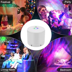 LED Star Galaxy Projector – Night Light for Bedroom, Adjustable Colors