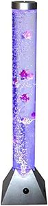 Oypla 90cm Colour Changing LED Water Bubble Fish Novelty Lamp