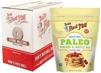 Bob's Red Mill Resealable Gluten Free Paleo Pancake & Waffle Mix, 13 Oz (4 Pack)