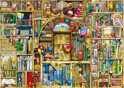 Ravensburger The Bizarre Bookshop 2 1000 Piece Jigsaw Puzzle for Adults - 12000300 - Handcrafted Tooling, Made in Germany, Every Piece Fits Together Perfectly