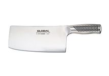 Global G-50/B Kitchen-Knives Chop and Slice 7-3/4-Inch Chinese Chef's Knife/Cleaver Stainless Steel