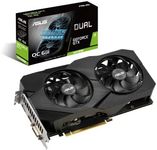 ASUS Dual GeForce GTX 1660 SUPER EVO 6GB OC Edition GDDR6 Gaming Graphics Card with Two Powerful Axial-tech Fans (DUAL-GTX1660S-O6G-EVO)