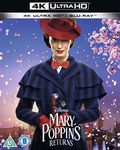 Mary Poppins Returns 4K Ultra-HD (Includes Sing-Along Version) [Blu-ray] [2018] [Region Free]