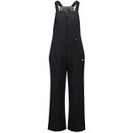 Arctix Women's Essential Insulated Bib Overalls, Black, X-Small (0-2) Short