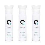 ClearO2 15L Oxygen Can with Inhaler Cap | Pure Breathing Oxygen in a Lightweight Aluminium Canister | Made in Britain (15 l (Pack of 3))