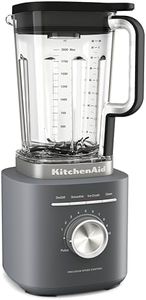 KitchenAid 1200W 2L BPA Free Jar 10 Speed Pure Power Blender Charcoal Grey with Pulse Function, Smoothie & Ice Crush Setting