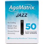 WaveSense JAZZ Test Strips - 50 Pack