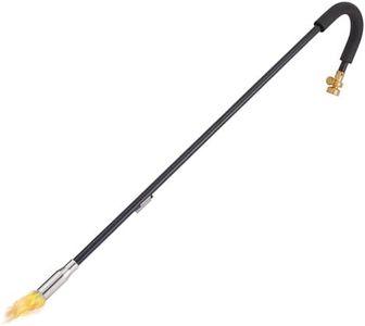 Ivation Mini Propane Torch with Self Igniter, Handheld Weed Burner Tool with Built-In Lighter for Lawn, Yard, Driveway, Ice & Charcoal, 24,000 BTU