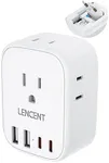 European Travel Plug Adapter, LENCE