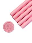 The Frayed Letters 5 Pieces Glue Gun Sealing Wax Sticks for Retro Vintage Wax Seal Stamp and Letter, Great Invitations, Cards Envelopes, Snail Mails, Wine Packages, Gift Wrapping