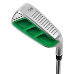 MAZEL Golf Pitching & Chipper Wedge for Men & Women,Right Handed,35,45,55 Degree (Right, Stainless Steel (Green Head), Regular, 60)