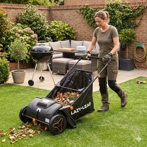Garden Sweeper 530mm – 100L Large Capacity Outdoor Leaf Collector