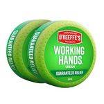 O'Keeffe's Working Hands Hand Cream, 3.4 Ounce Jar, (Pack of 2)