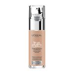 L’Oréal Paris Super-Blendable Foundation, Skincare Infused with Hyaluronic Acid & 80% Moisturizing Cream, Hydrates Skin in 72H & Improves Skin Quality in 2 Weeks, 3C Rose Beige - 30ml