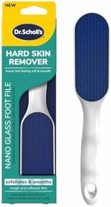 Dr. Scholl's Hard Skin Remover Nano Glass Foot File - Foot Callus Remover, Durable Foot Scrubber, Dead Skin Remover, Hygienic Pedicure Tool, Long Lasting Foot Buffer, Soft Smooth Feet