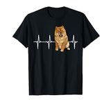 Chow Chow Heartbeat Dog Lover T-Shirt