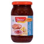 SWAD Distinctly Different and Delicious Sweet Lime Chutney /Lime / Nimbu / Limbu Meethi Chatni - 500 Gm