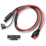 Battery Quick Connector to SAE Extension Cable 10 AWG for Anderson Connector Port Goal Zero Yeti, Suaoki, Renogy, Jackery Portable Solar Generator Power Station-2Ft
