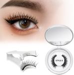 QUEWEL Magnetic Eyelashes Natural L