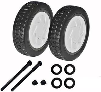 KIT0138 Grill Wheel for Traeger Pro Series 22 & 34, Pro 575, Pro 780, Eastwood 22 & 34, Bronson 20, KIT0138 Replacement Wheel for Traeger Stationary Wheel ，Grill Accessories 2pcs ，Black