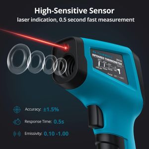 Tilswall Infrared Thermometer – Digital Non-Contact Temperature Gun