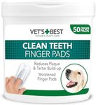 Vet's Best Dental Care Finger Wipes