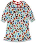 Daniel Tiger's Neighborhood Toddler Girls Granny Gown Nightgown (2T, Blue)