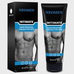 Neomen Hair Removal Cream for Men: Intimate Depilatory Cream for Private Area, Body Hair Removal Cream for Sensitive Skin with Aloe & Vitamin E, 3.5 Oz
