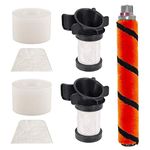 HIMrHEPA Replacement Filters and Brush Compatible with Shark ION Flex DuoClean IF100 X30 X40 F60 F80 IF200 IF201 IF202 IF203Q IF205 IF251 IF252 IF281 IF282 IF285 UF280 IC205 IR70 IR100 IR101 Vacuum