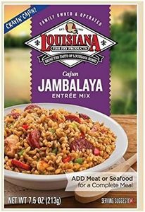 Louisiana Fish Fry Cajun Jambalaya Entrée Mix, 7.5 Ounce (Pack of 6)