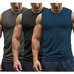 COOFANDY Mens Tank Top Soft Performance Boxing Gym Shirts Muscle Tee