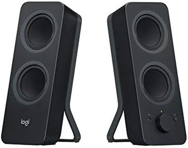 Logitech Z207 2.0 Stereo Computer Speakers with Bluetooth