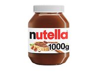 Nutella Hazelnut Chocolate Spread 1kg, Family Portion for Breakfast, Pancakes, Party Food, Unique Recipe and an Unmistakable Taste