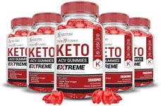 (5 Pack) Trim Tummy Keto ACV Gummies Extreme 2000MG Trim Tummy Keto Gummies Apple Cider Vinegar Formulated with Pomegranate Beet Juice Powder B12 Vegan Non GMO 300 Gummys