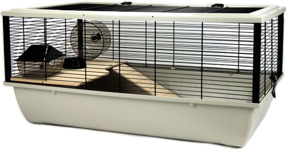 Little Friends Grosvenor Small Animal Cage, Grey