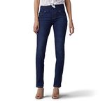 Lee Women's Sculpting Slim Fit Slim Leg Pull On Jean, Infinity, 16