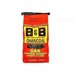 B&B Oak Charcoal Briquette, 8 kg