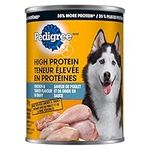 PEDIGREE High Protein Adult Wet Dog Food - Chicken & Turkey Flavour in Gravy 375g, (12 Pack)