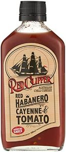 Red Clipper Chilli Co Red Habanero Cayenne and Tomato Sauce, 200g Hot Sauce