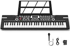 61 Key Keyboard Piano, Electric Pia