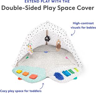 LOVEVERY Play Gym – Baby Activity Mat with Developmental Toys